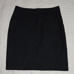 B18 Banana Republic Classic Black Pencil Skirt Sz 12